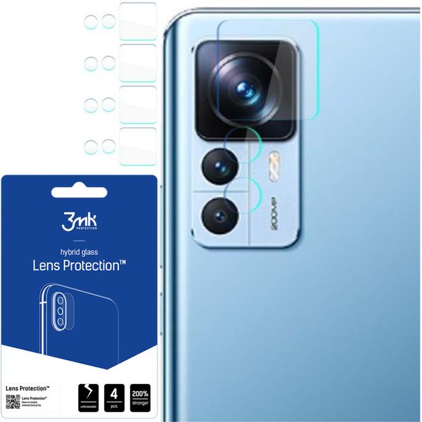 Xiaomi 12T/12T Pro - Protezione Lente 3Mk-image