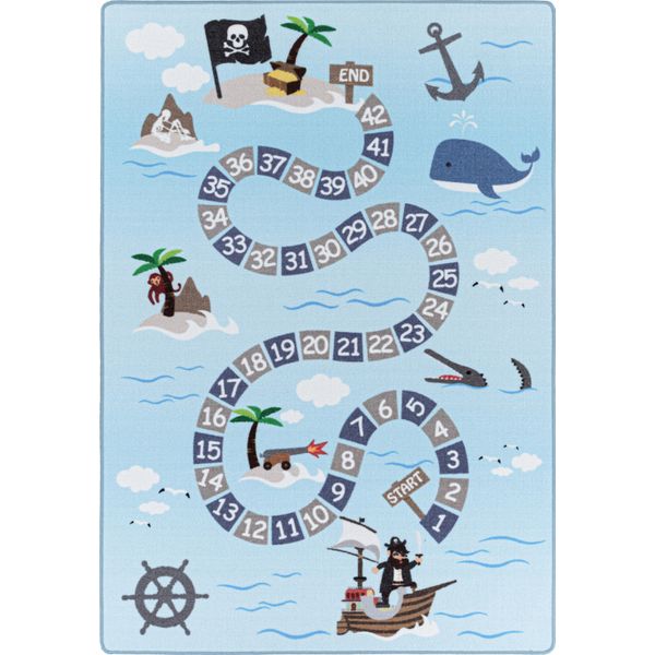 100X150 Cm Tappeto A Pezzi Play 2908 Blu-image