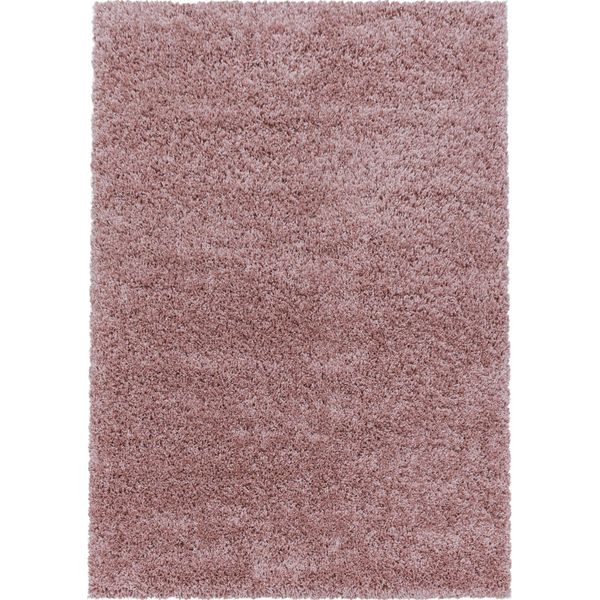 240X340 Cm Tappeto A Pezzi Sydney Shaggy 3000 Rosa-image
