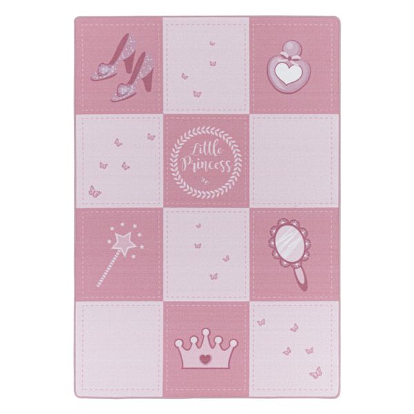 80X120 Cm Tappeto A Pezzi Play 2905 Rosa-image