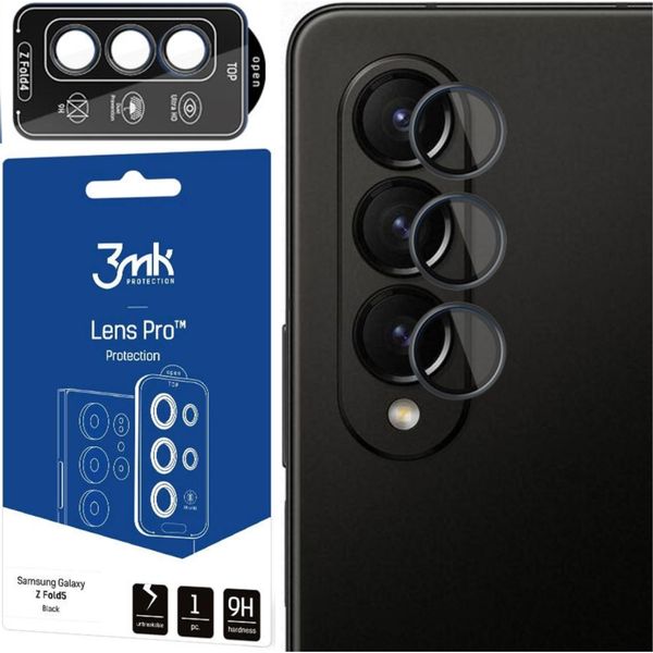 Samsung Galaxy Z Fold4 - Protezione Lente 3Mk Pro Nero-image