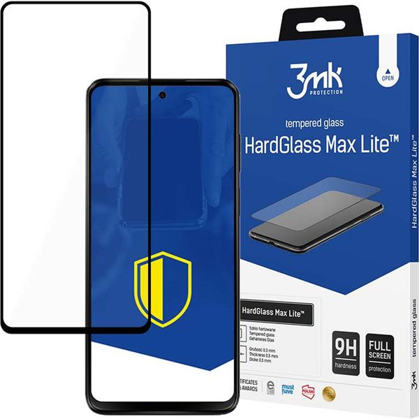 Motorola Moto G13/G23 - 3Mk Hardglass Max Lite Black-image