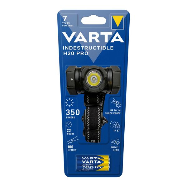 Varta Cons.Varta Led-Taschenlampe H20 Pro 3AAA M.Batt. Indestructibleh20Pro (17732101421)-image