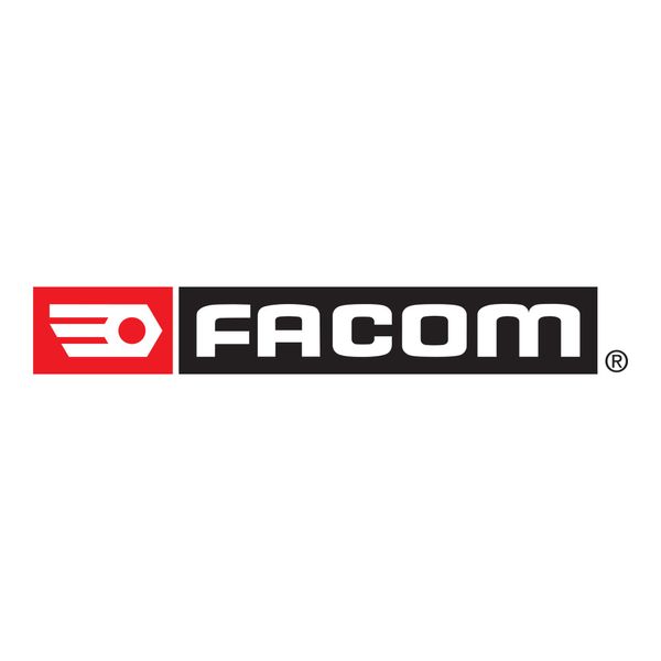 Facom Sortiment 1/2 Zoll - Antriebselemente, Sechskant-SteckschlüSsel, Umschaltknarre Detection-Box, 21-Tlg. (SL.DBOX500PB)-image