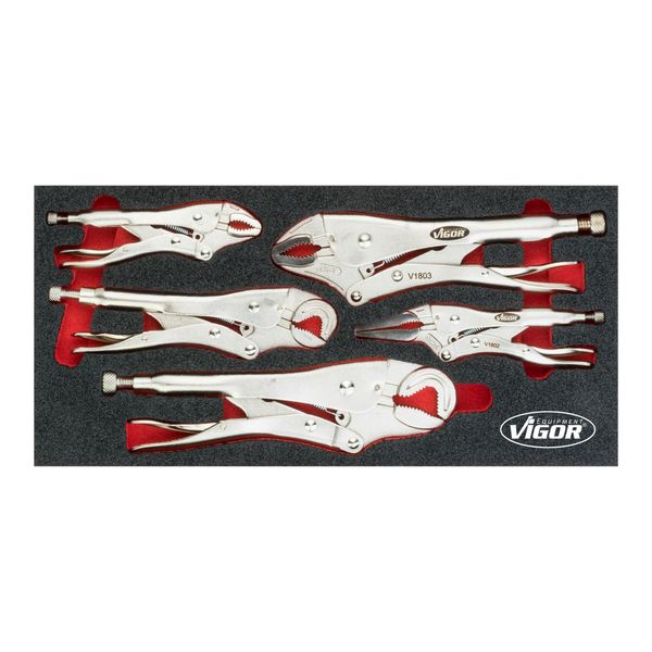 Vigor Grip-Zangen-Satz V5004 Anzahl Werkzeuge: 5)-image