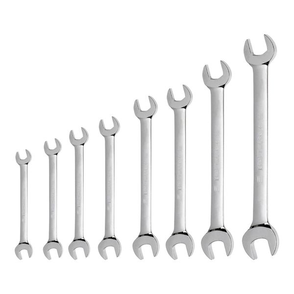 Kraftwerk DoppelgabelschlüSsel Satz Voll Pol.6-22Mm 8-Teilig (3570)-image