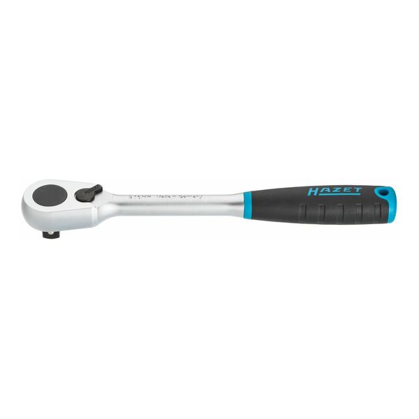 Hazet Hiper Feinzahn-Umschaltknarre 916HP Vierkant Massiv 12,5 Mm (1/2 Zoll))-image