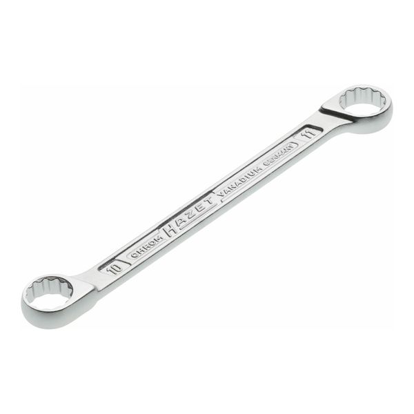 Hazet Doppel-RingschlüSsel 610N-10X11 AußEn-Doppel-Sechskant-Tractionsprofil 10 X 11 Mm)-image
