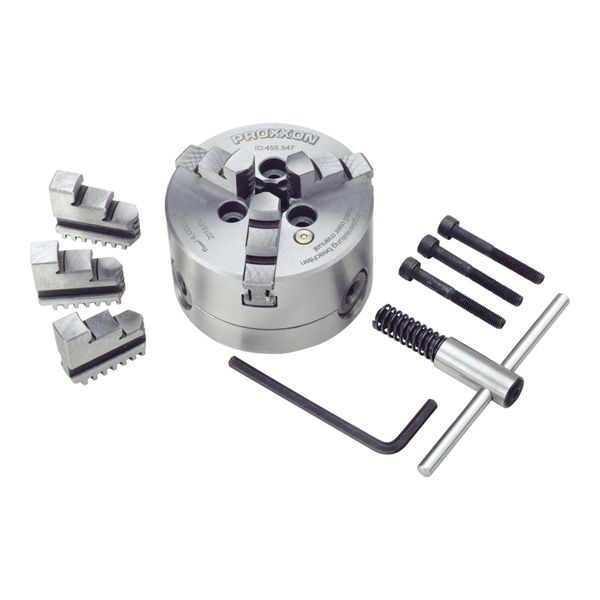 Proxxon Dreibacken-Drehfutter, Zentrisch Spannend, FüR Pd 250/E (24034)-image