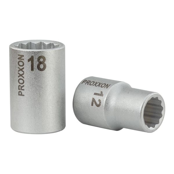 Proxxon 1/2"-Vielzahn-SteckschlüSseleinsatz 12-Kant. - 9 Mm (23304)"-image