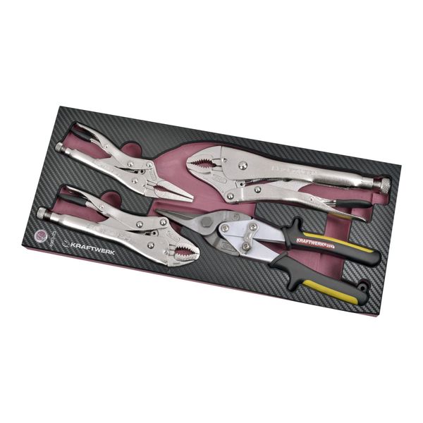 Kraftwerk EVA3 Gripzangen-/Blechschere-Schale 4-Teilig (4903-25)-image