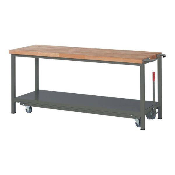 Stier Werkbank Premium Mit Abs. Fahrgestell Bxtxh 2000X700X880 Mm (906076)-image