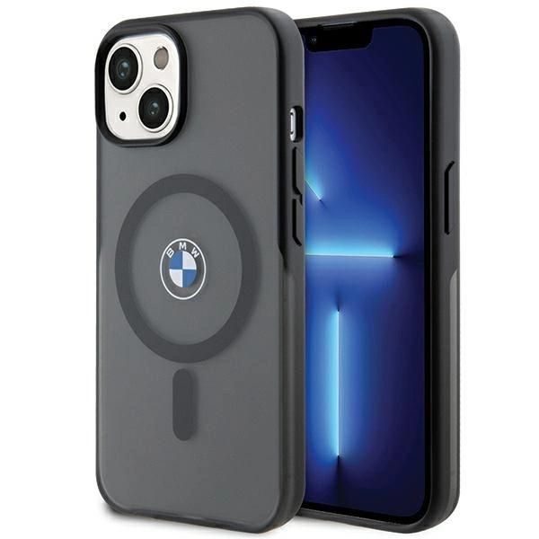 Bmw Bmhmp15Mdslk Iphone 15 Plus / 14 Plus 6,7 Czarny / Nero Custodia Rigida Iml Firma Magsafe-image