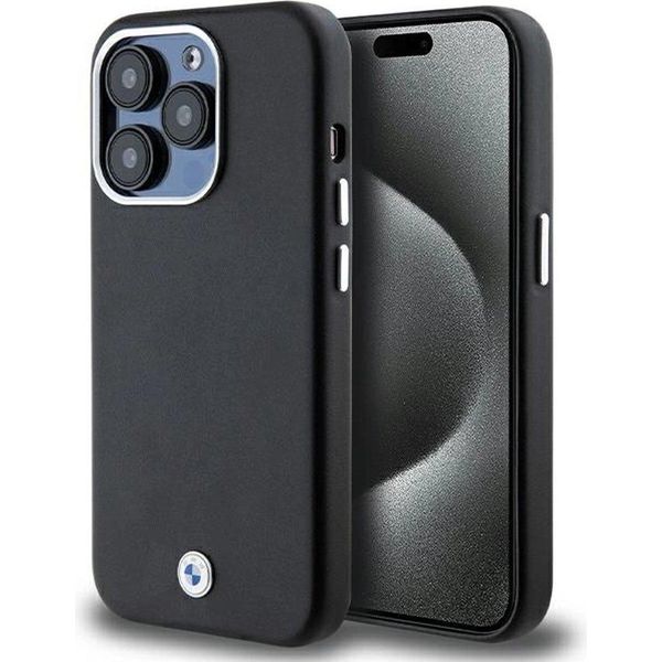 Bmw Bmhmp14X23Pufwk Iphone 14 Pro Max 6,7 Czarny/Nero Firma Avvolto Metallo Magsafe-image