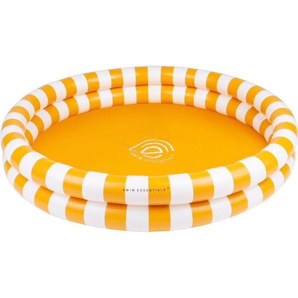 Swim Essentials Piscina 100 Cm A Righe Gialle 100 X 20 Cm-image