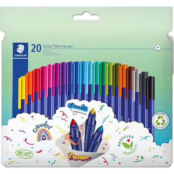 Staedtler 323 C20 Staedtler Fasermaler Triplus Color Rpp 20St-image