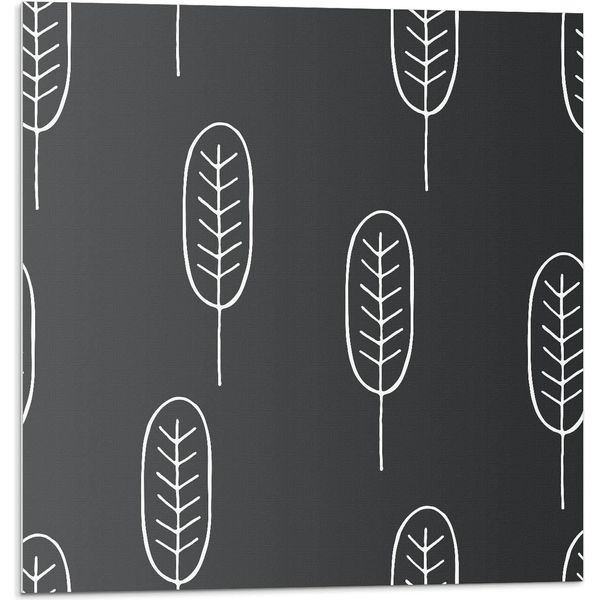 Motivo Senza Cuciture Con Foglie Sullo Sfondo - Autoadesivo - Rivestimenti Murali - Decorazioni Murali - Pannelli Murali Decorativi - Pannelli Murali 3D - Design Murale Autoadesivo - 4 Pezzi 50 X 50 Cm-image