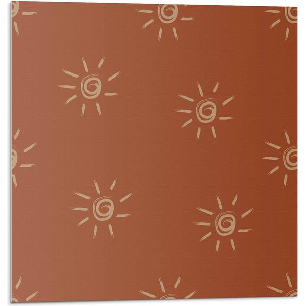 Sfondo Solare - Piastrelle Autoadesive - Piastrelle In Pvc - Piastrelle In Vinile - Piastrelle Autoadesive 3D - Piastrelle Adesive - Piastrelle Per Cucina E Bagno - 4 Pezzi 50 X 50 Cm-image