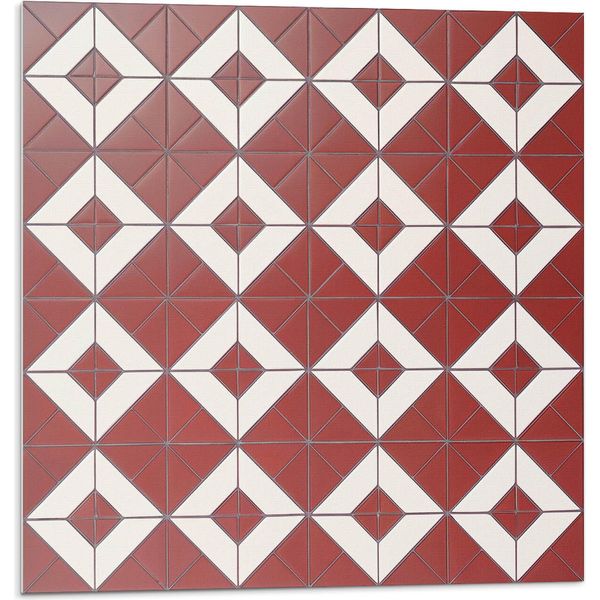 Motivi Geometrici Disposti - Piastrelle Autoadesive - Piastrelle Da Parete - Pannelli Da Parete - Piastrelle Autoadesive Per Il Bagno - Piastrelle Autoadesive Per La Cucina - Carta Da Parati Autoadesiva - Decorazioni Murali - 4 Unità 50 X 50 Cm-image