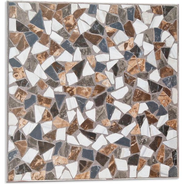 Mosaico Di Forme Diverse - Piastrelle Autoadesive - Piastrelle Da Parete - Pannelli Da Parete - Piastrelle Autoadesive Per Il Bagno - Piastrelle Autoadesive Per La Cucina - Carta Da Parati Autoadesiva - Decorazione Murale - 4 Unità 50 X 50 Cm-image