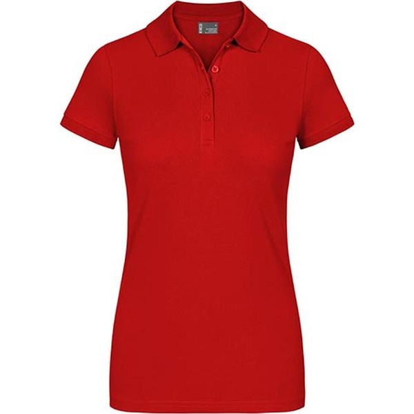 Promodoro 4405 | Polo Donna 60/40 / 60 % Cotone / 40 % Poliestere - Colore: Rosso Fuoco - Taglia: Xxl-image