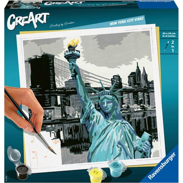Ravensburger Paint By Numbers Magia Di New York-image