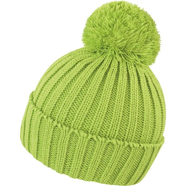 Result Winter Essentials R369X | Hdi Quest Knitted Hat Cappello Invernale - Colore: Lime - Taglia: Unica-image