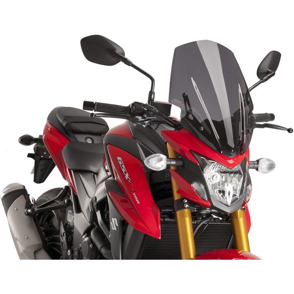 Cupolino Puig Naked Touring Fumè Scuro Per Suzuki Gsx-S-image
