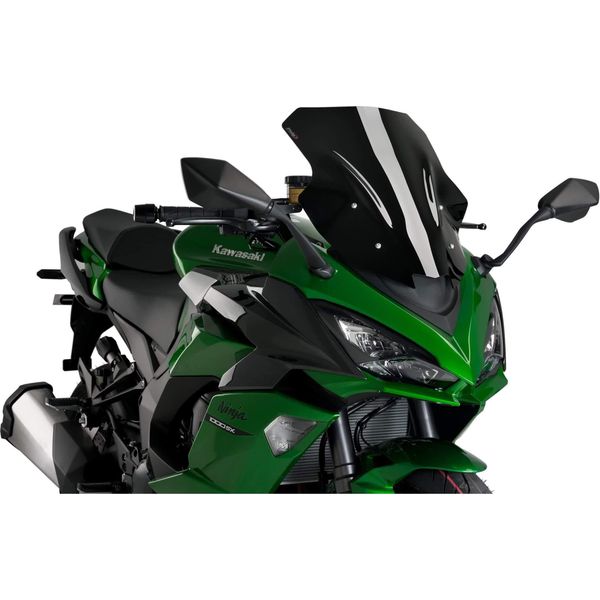 Cupolino Puig Racing Nero Omologato Abe Per Kawasaki-image