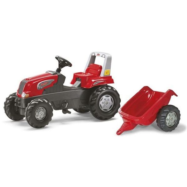 Rolly Toys Rolly Kid-X Trattore Da Passeggio Con Strattone - Rosso-image