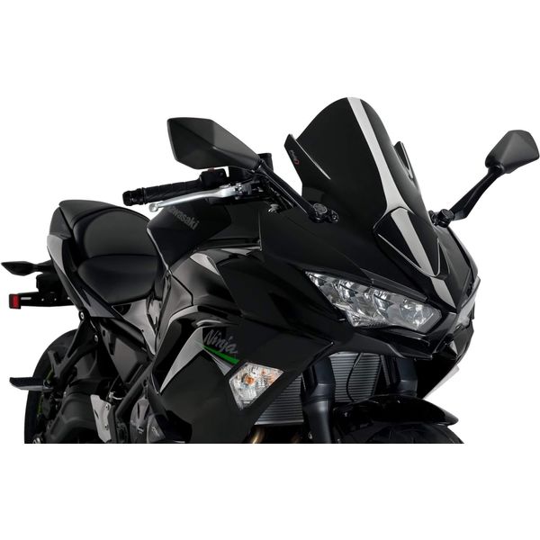 Cupolino Puig Z-Racing Nero Omologato Abe Per Kawasaki Ninja-image