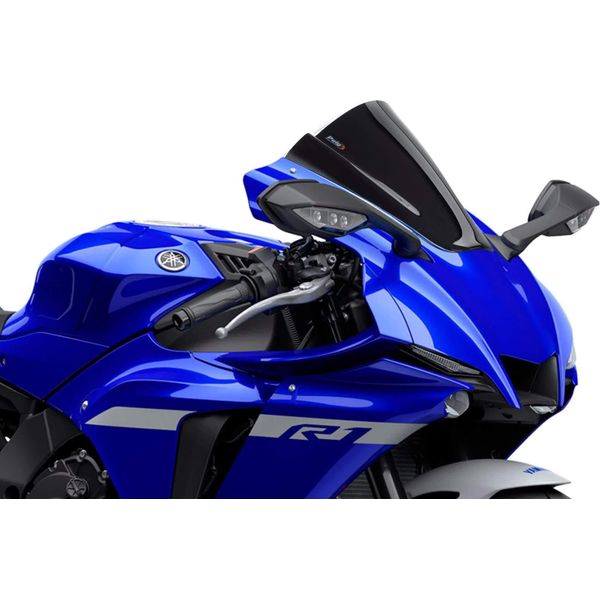 Cupolino Puig Z-Racing Nero Omologato Abe Per Yamaha Yzf-R1/R1M-image