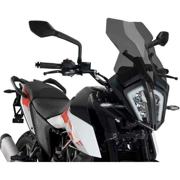 Cupolino Puig Touring Fumè Scuro 500X330Mm Per Ktm-image