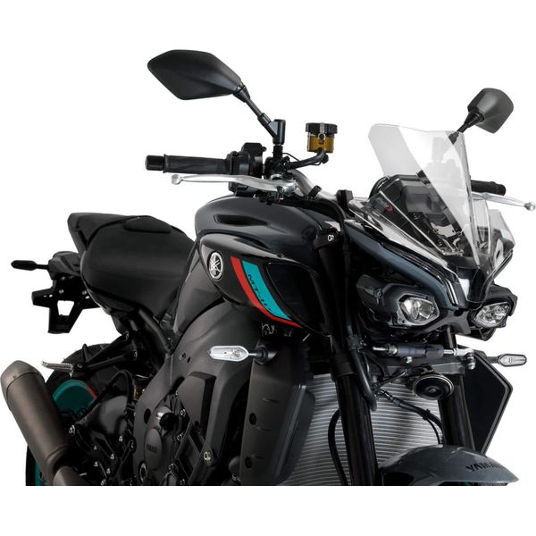 Cupolino Puig Naked Sport Trasparente Omologato Abe Per Yamaha-image