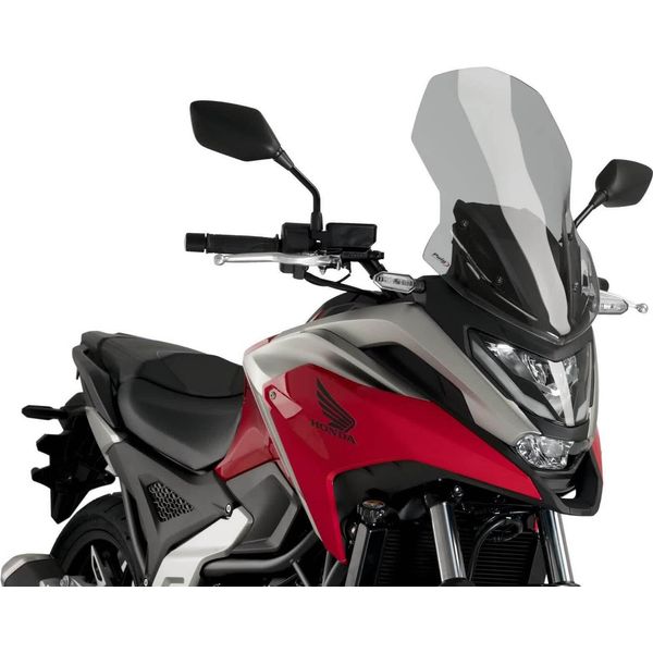 Cupolino Puig Touring Fumè Chiaro Omologato Abe Per Honda Nc X-image