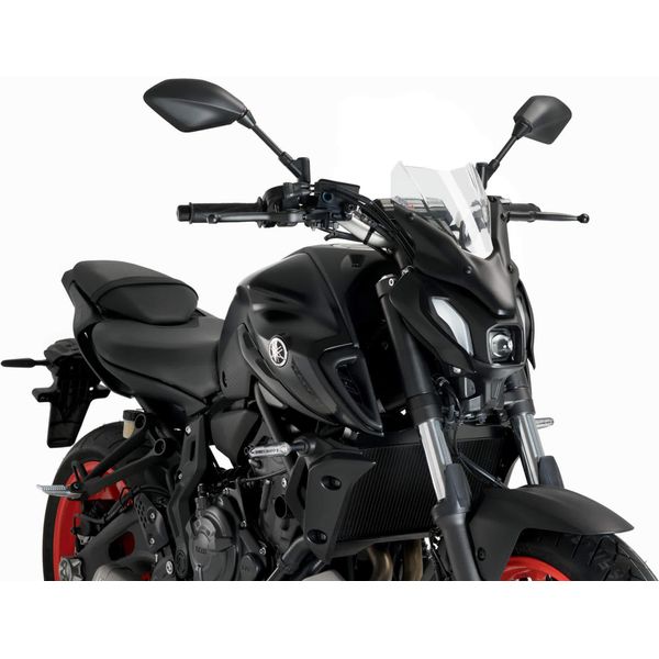 Cupolino Puig Naked Sport Trasparente Omologato Abe Per Yamaha-image