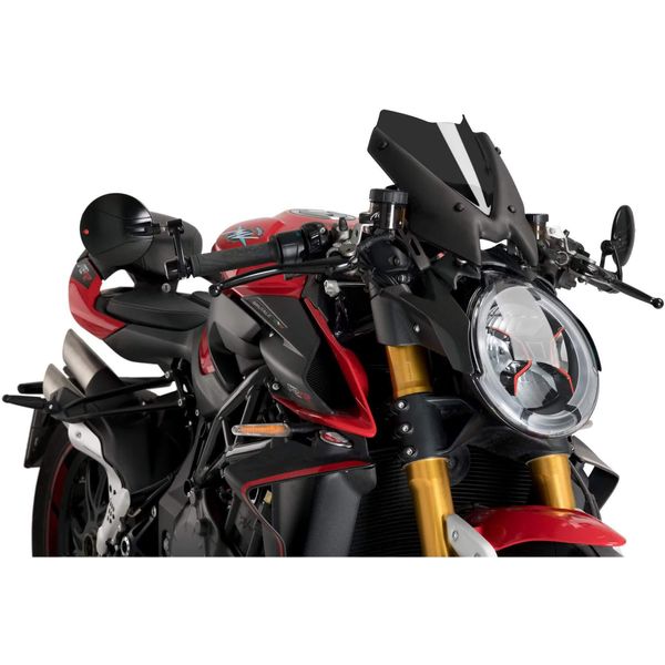 Cupolino Puig Naked Sport Fumè Scuro Per Mv Agusta-image