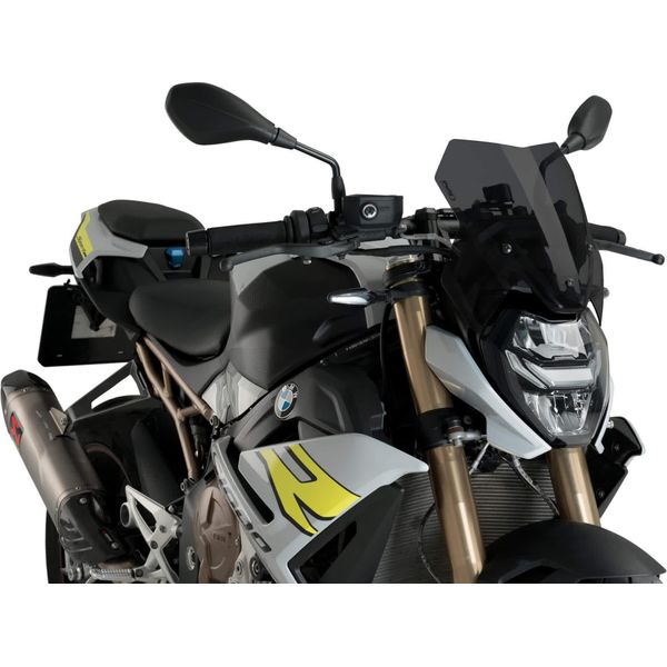 Cupolino Puig Naked Sport Fumè Scuro Omologato Abe Per Bmw-image