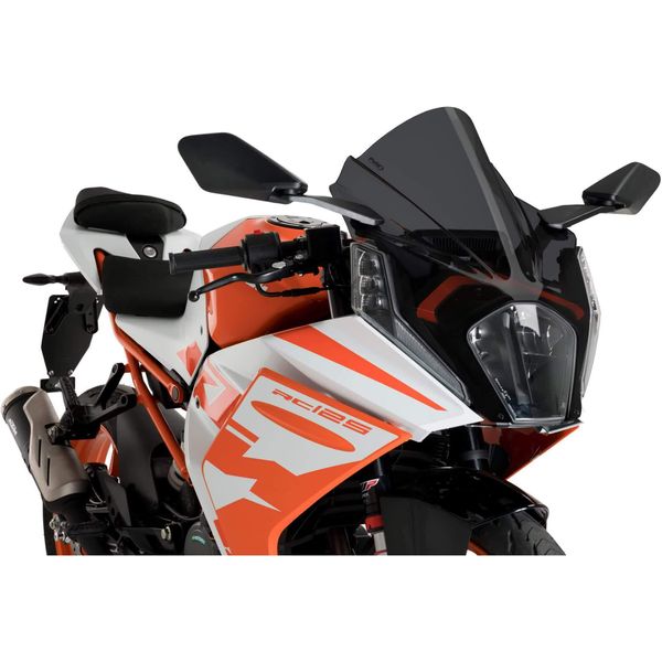 Cupolino Puig Z-Racing Fumè Scuro 525X420Mm Per Ktm-image