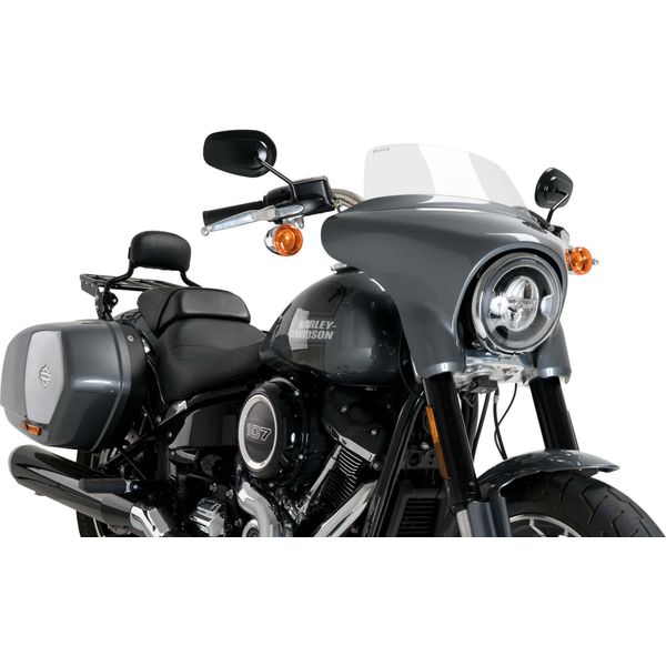 Cupolino Puig High-Road Sport Trasparente Per Harley Davidson Softail Sport Glide-image