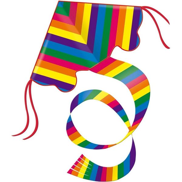 Aquilone Rainbow Single Line 97X58Cm-image