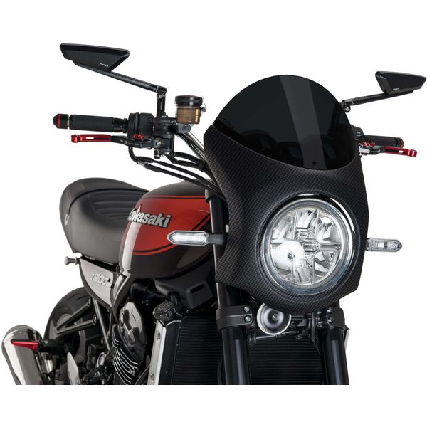 Cupolino Puig Semicarenato Fumè Scuro Per Kawasaki-image