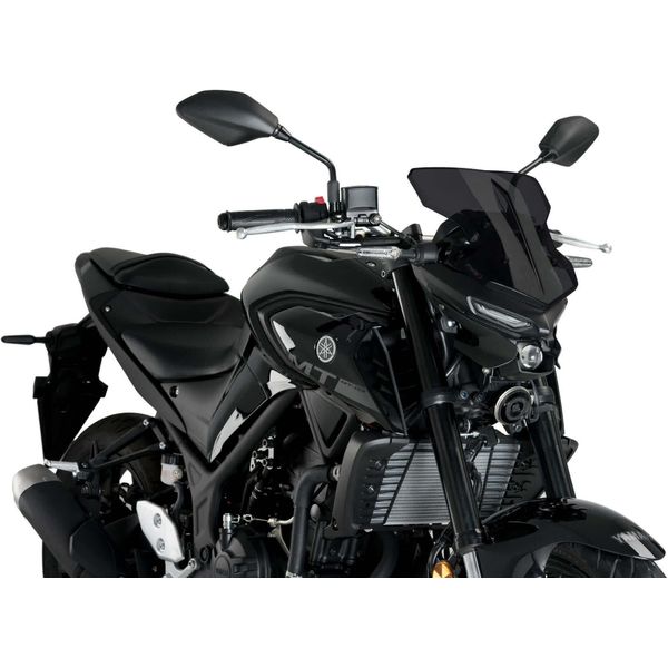 Cupolino Puig Naked Sport Fumè Scuro Per Yamaha Mt-03-image