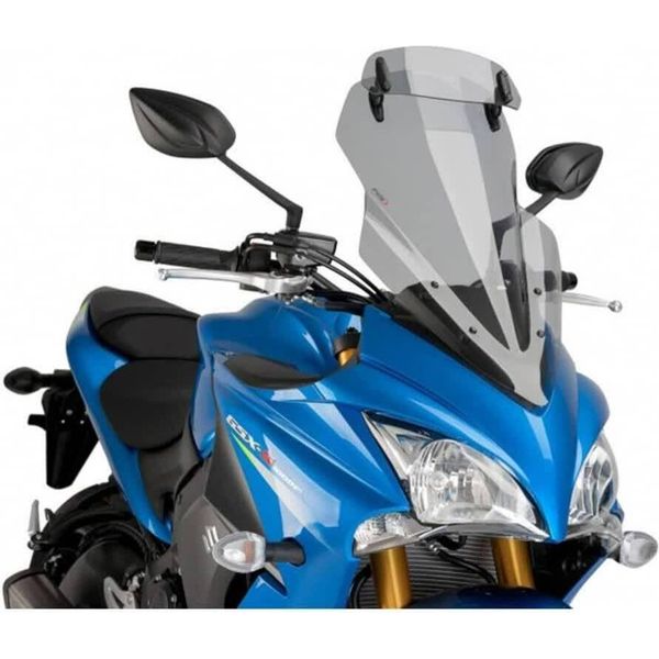 Cupolino Puig Touring Con Deflettore Fumè Chiaro Per Suzuki Gsx-S F-image