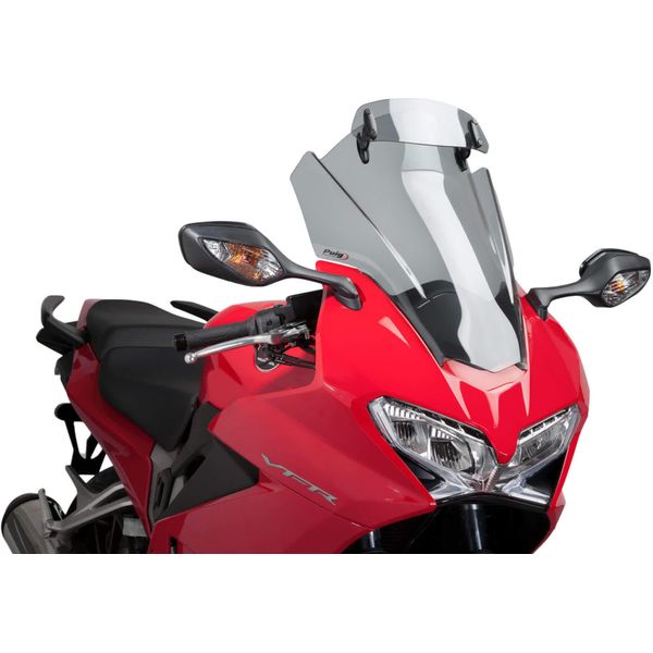 Cupolino Puig Touring Con Deflettore Fumè Chiaro Per Honda Vfr F-image