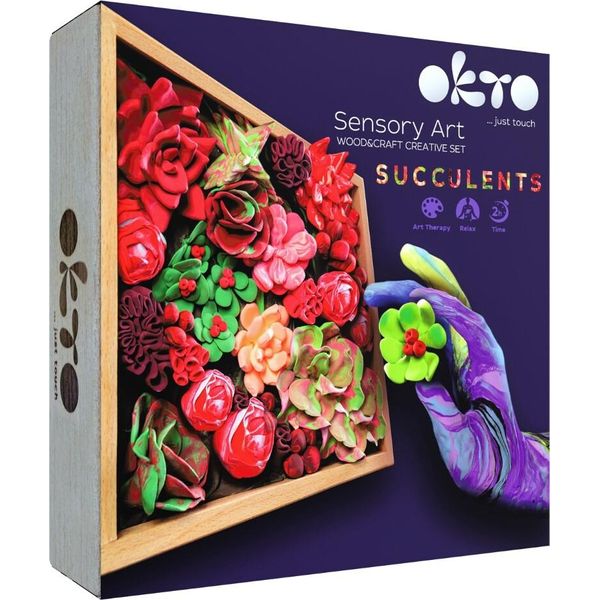 Okto Set Di Pittura Artistica Succulente Passione-image