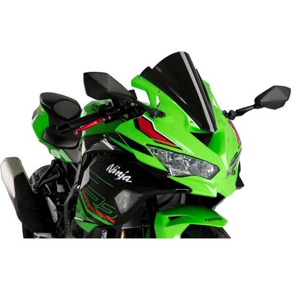 Cupolino Puig Z-Racing Nero Omologato Abe Per Kawasaki-image