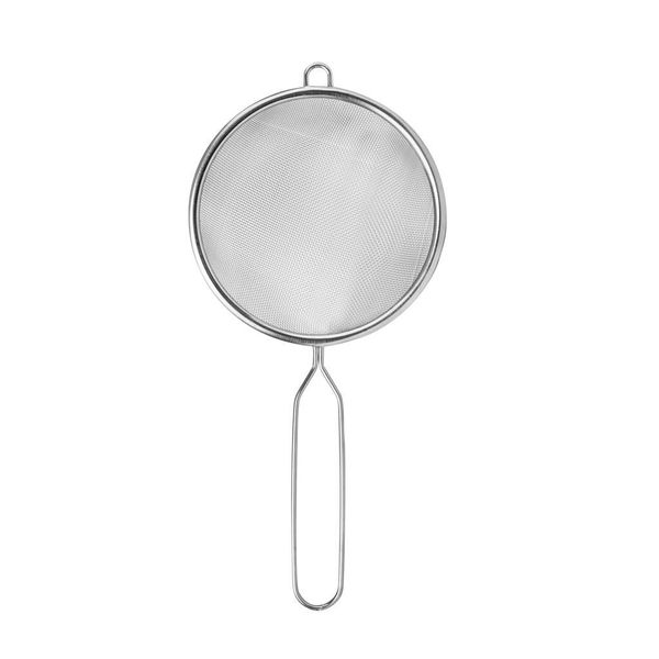 Pratico Filtro Da Cucina In Acciaio Inox - Diametro 12 Cm-image