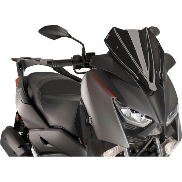 Cupolino Puig V-Tech Sport Nero 430X350Mm Per Yamaha-image