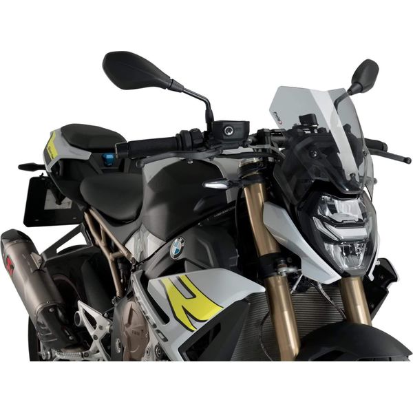 Cupolino Puig Naked Sport Fumè Chiaro Omologato Abe Per Bmw-image